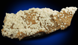 Stilbite-Ca and Calcite with minor Pyrite for sale from 700' level, Sta.167, Queens Tunnel of NYC Water Tunnel #3, Woodside, Queens, New York City, Queens County, New York