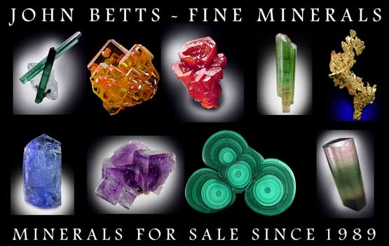 mineral crystal types