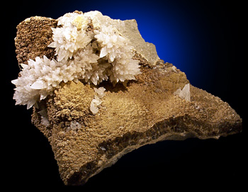 Calcite over Calcite from Marion City, Linn County, Iowa
