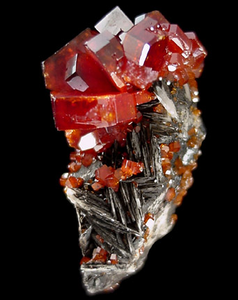 Vanadinite from Mibladen, Morocco