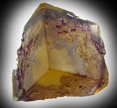 Fluorite from Rosiclare level, Minerva #1 Mine, Cave-In-Rock District, Hardin County, Illinois