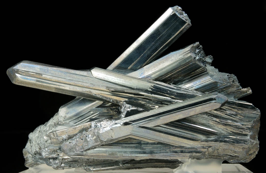 Stibnite from Ichinokawa Mine, Shikoku Island, Ehime Prefecture, Japan