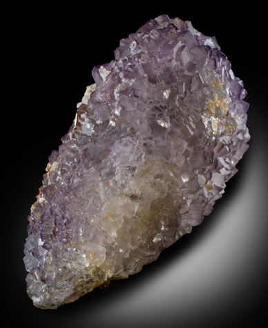 Fluorite with Quartz from Rosiclare District, Hardin County, Illinois