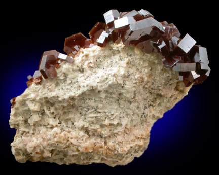 Vanadinite from Mibladen, Haute Moulouya Basin, Zeida-Aouli-Mibladen belt, Midelt Province, Morocco