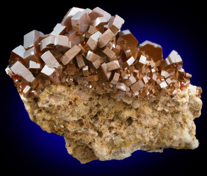 Vanadinite from Mibladen, Haute Moulouya Basin, Zeida-Aouli-Mibladen belt, Midelt Province, Morocco