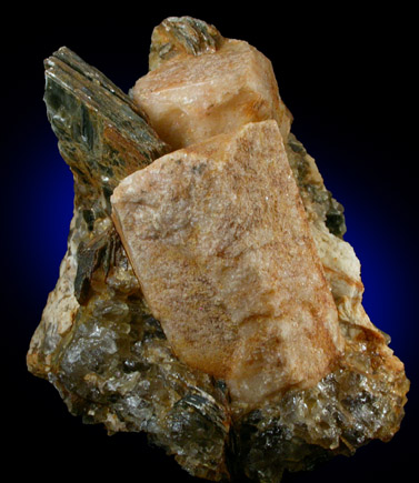 Microcline and Muscovite from Deshong's Quarry, Leiperville, Delaware County, Pennsylvania
