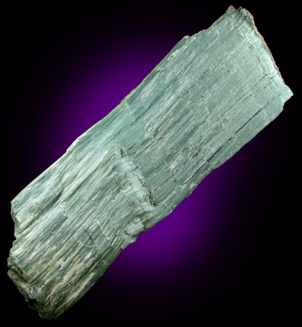 Antigorite var. Picrolite from Geiger's Quarry, Little Britain Township, Lancaster County, Pennsylvania