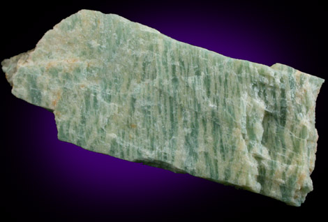 Microcline var. Amazonite from Mineral Hill, Media, Delaware County, Pennsylvania