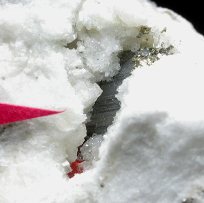 Sartorite and Realgar from Lengenbach Quarry, Binntal, Wallis, Switzerland (Type Locality for Sartorite)