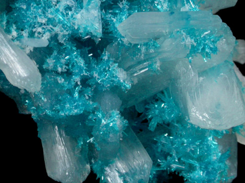 Cavansite with Stilbite-Ca from Wagholi Quarry, Maharashtra, India