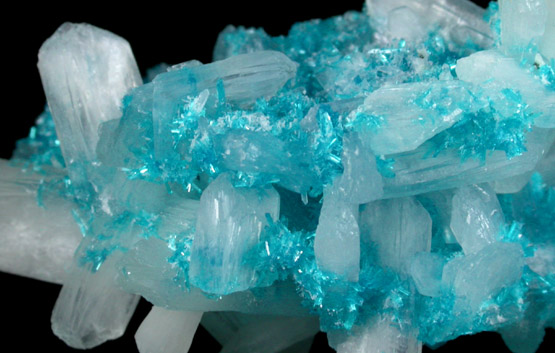 Cavansite with Stilbite-Ca from Wagholi Quarry, Maharashtra, India