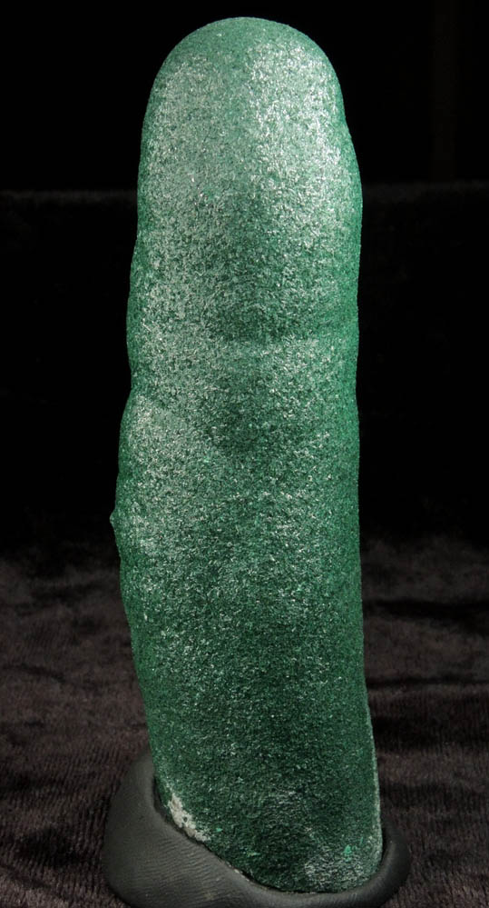 Malachite Stalactite from Mashamba Mines, 10 km west of Kolwezi, Katanga Copperbelt, Lualaba Province, Democratic Republic of the Congo