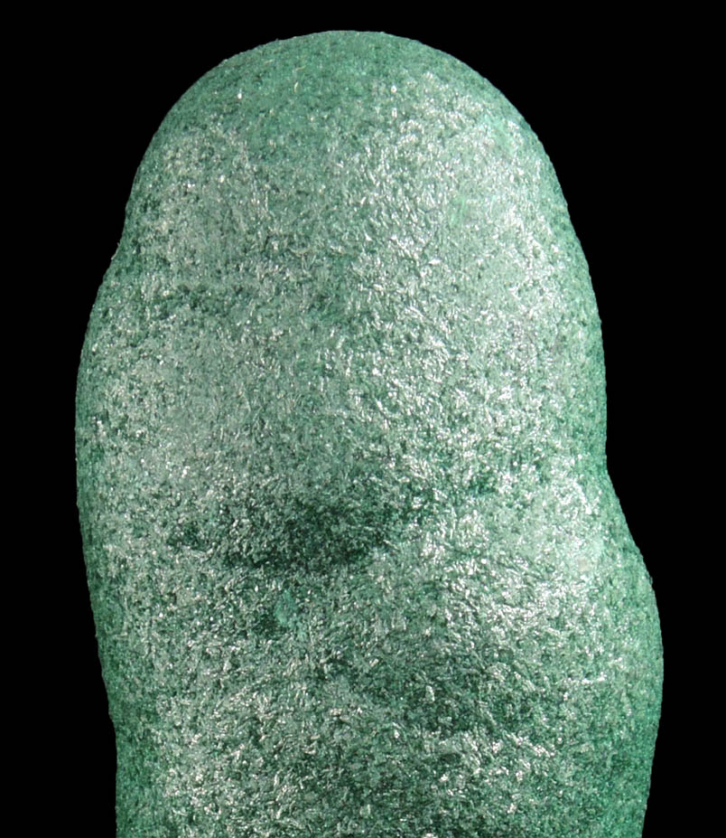 Malachite Stalactite from Mashamba Mines, 10 km west of Kolwezi, Katanga Copperbelt, Lualaba Province, Democratic Republic of the Congo