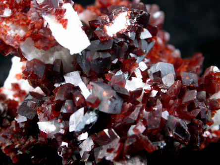 Rhodochrosite from Mont Saint-Hilaire, Qubec, Canada