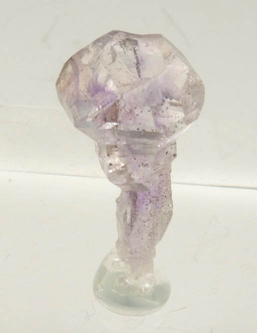 Quartz var Amethyst (reverse scepter habit) from Karur District, Tamil Nadu, India