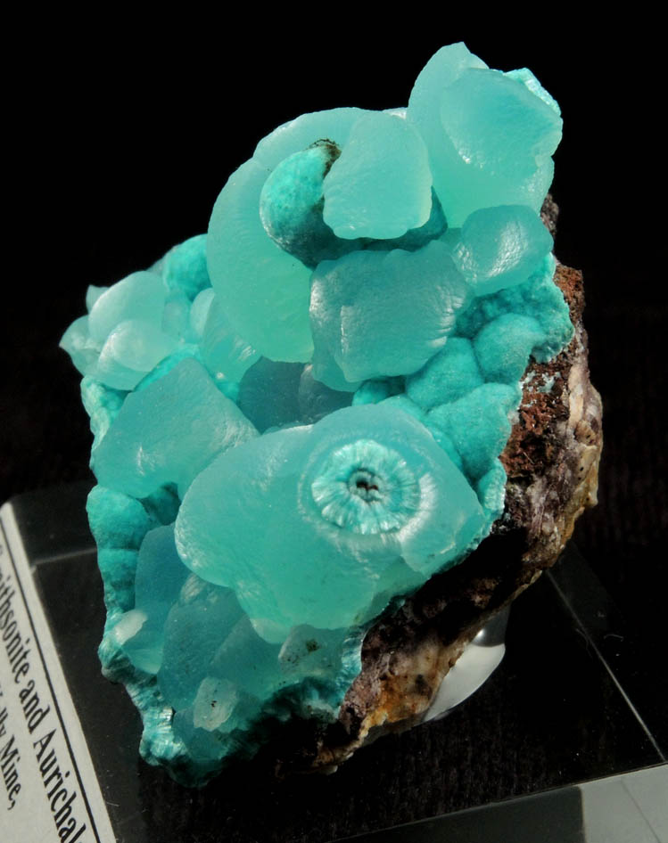 Smithsonite and Aurichalcite from Kelly Mine, Magdalena District, Socorro County, New Mexico