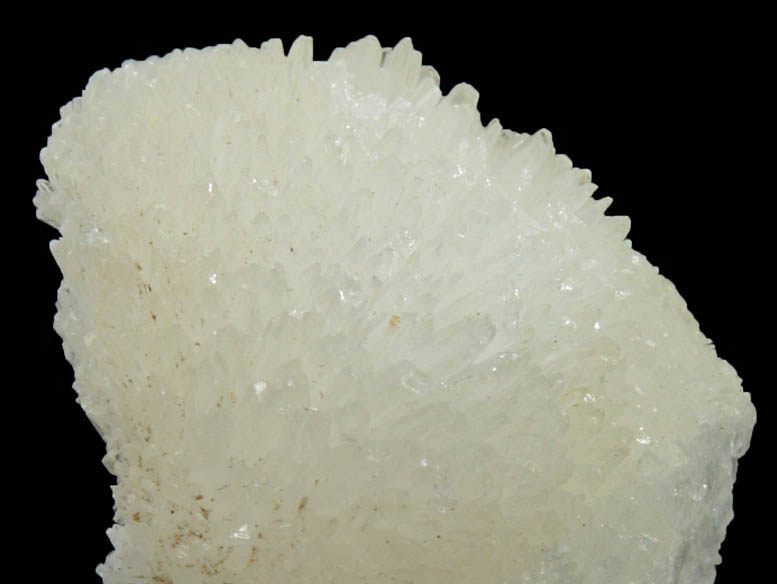 Aragonite (cave formation) from Ziegenfuss Quarry, Allentown, Lehigh County, Pennsylvania