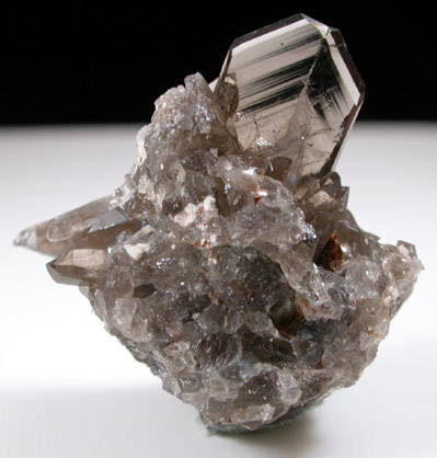 Quartz (Japan Law-twinned) from Mina Tiro Estrella, El Capitan Mountains, Lincoln County, New Mexico