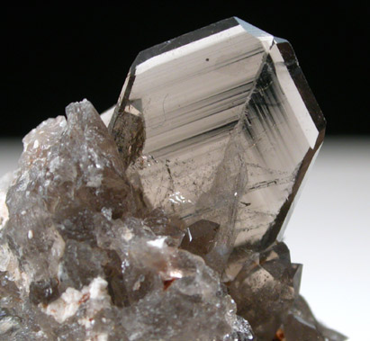 Quartz (Japan Law-twinned) from Mina Tiro Estrella, El Capitan Mountains, Lincoln County, New Mexico