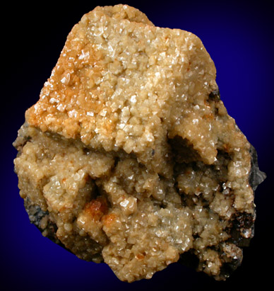 Siderite pseudomorph after Calcite from Turt Mine, Satu Mare, Maramures, Romania