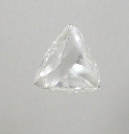 Diamond (0.22 carat colorless macle, twinned crystal) from Crater of Diamonds State Park, Murfreesboro, Pike County, Arkansas