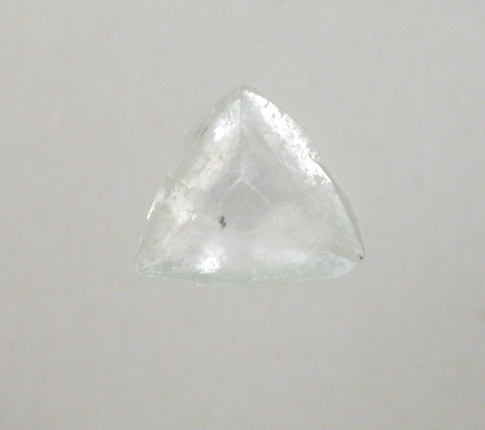 Diamond (0.18 carat colorless macle, twinned crystal) from Crater of Diamonds State Park, Murfreesboro, Pike County, Arkansas