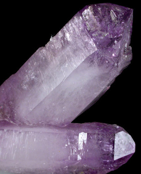 Quartz var. Amethyst Quartz from Piedra Parada, near Las Vigas, Tatatila, Veracruz, Mexico