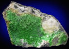 Zaratite on Chromite from Texas, State Line District, Lancaster County, Pennsylvania