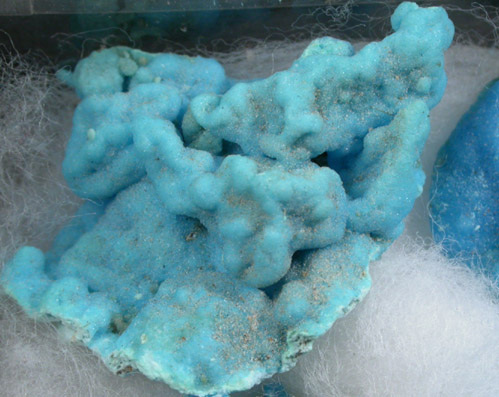 Chalcanthite from 3R Mine (Three-R Mine), Patagonia Mountains, Santa Cruz County, Arizona