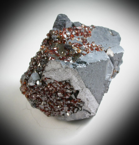 Galena with Sphalerite from Mid-Continent Mine, Treece, Cherokee County, Tri-State District, Kansas