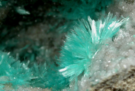 Aurichalcite and Hemimorphite from 79 Mine, Banner District, near Hayden, Gila County, Arizona