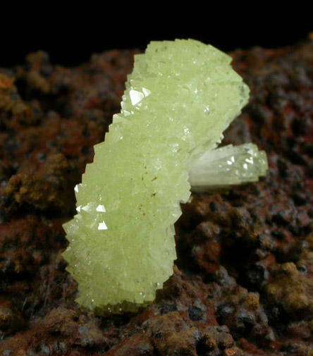 Adamite from Mina Ojuela, Mapimi, Durango, Mexico