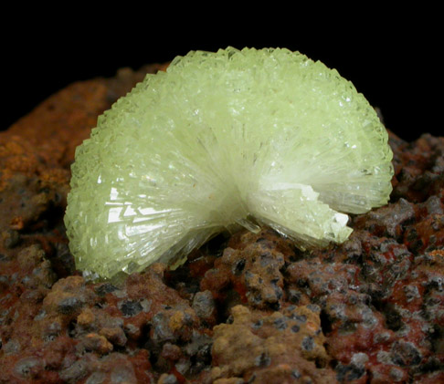 Adamite from Mina Ojuela, Mapimi, Durango, Mexico