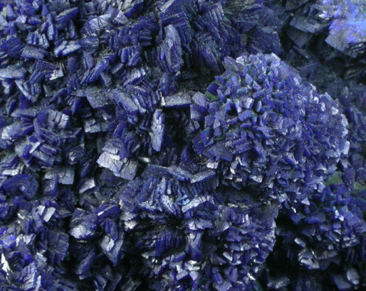 Azurite with Malachite from Morenci Mine, Clifton District, Greenlee County, Arizona