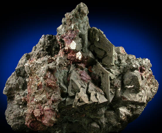 Chalcopyrite, Pyrite, Magnetite from French Creek Iron Mines, St. Peters, Chester County, Pennsylvania