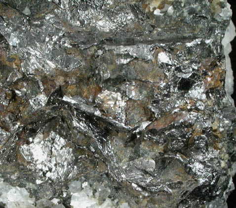 Graphite with Magnetite from near West Chester, Chester County, Pennsylvania