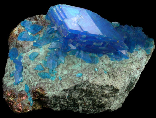 Chalcanthite from Synthetic