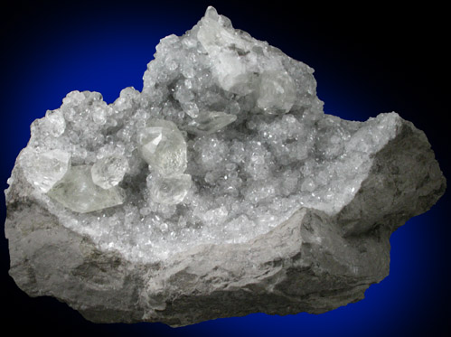 Calcite from Faylor-Middle Creek Quarry, 3 km WSW of Winfield, Union County, Pennsylvania