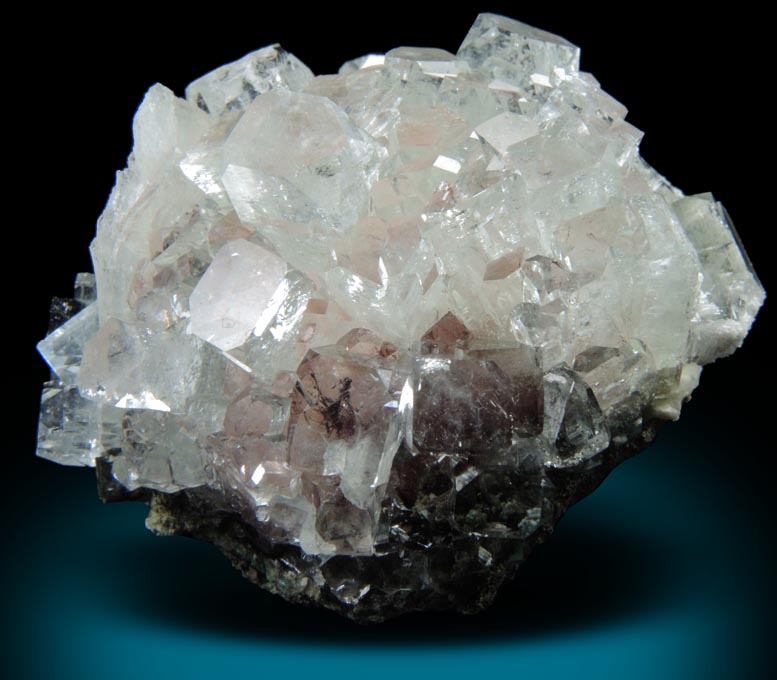 Apophyllite over Thomsonite with Stilbite from Rahuri, Nagar District, Maharashtra, India