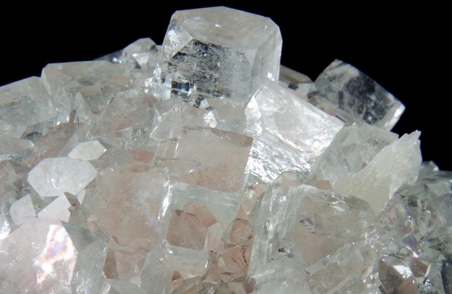 Apophyllite over Thomsonite with Stilbite from Rahuri, Nagar District, Maharashtra, India