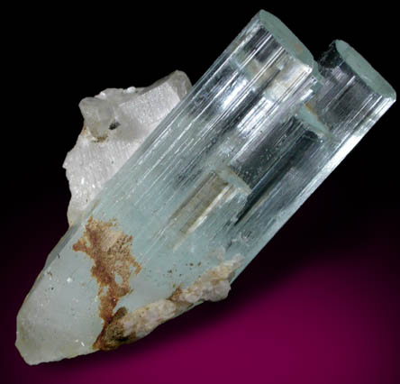 Beryl var. Aquamarine from Shengus, Skardu District, Gilgit-Baltistan, Pakistan