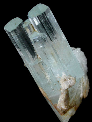 Beryl var. Aquamarine from Shengus, Skardu District, Gilgit-Baltistan, Pakistan