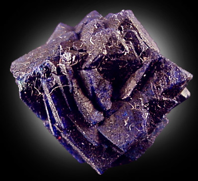 Azurite from Morenci Mine, Clifton District, Greenlee County, Arizona