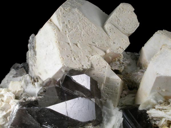 Microcline, Smoky Quartz, Albite, Muscovite from Moat Mountain, west of North Conway, Carroll County, New Hampshire