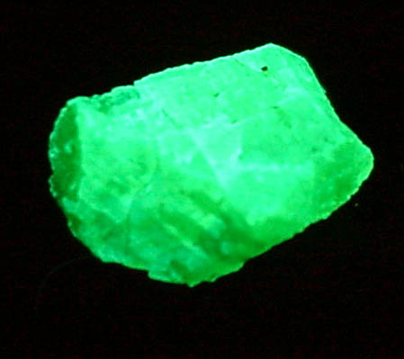 Liebigite from Ralston Creek Mine, Jefferson County, Colorado