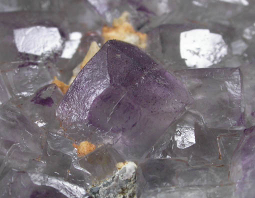 Fluorite (rare tetrahexahedral crystal form) from Mex-Tex Mine, Hansonburg District, 8.5 km south of Bingham, Socorro County, New Mexico