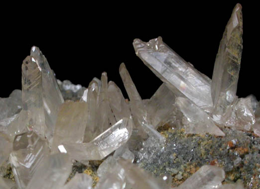 Cerussite (V-twinned crystals) from Touissit Mine, 21 km SSE of Oujda, Jerada Province, Oriental, Morocco