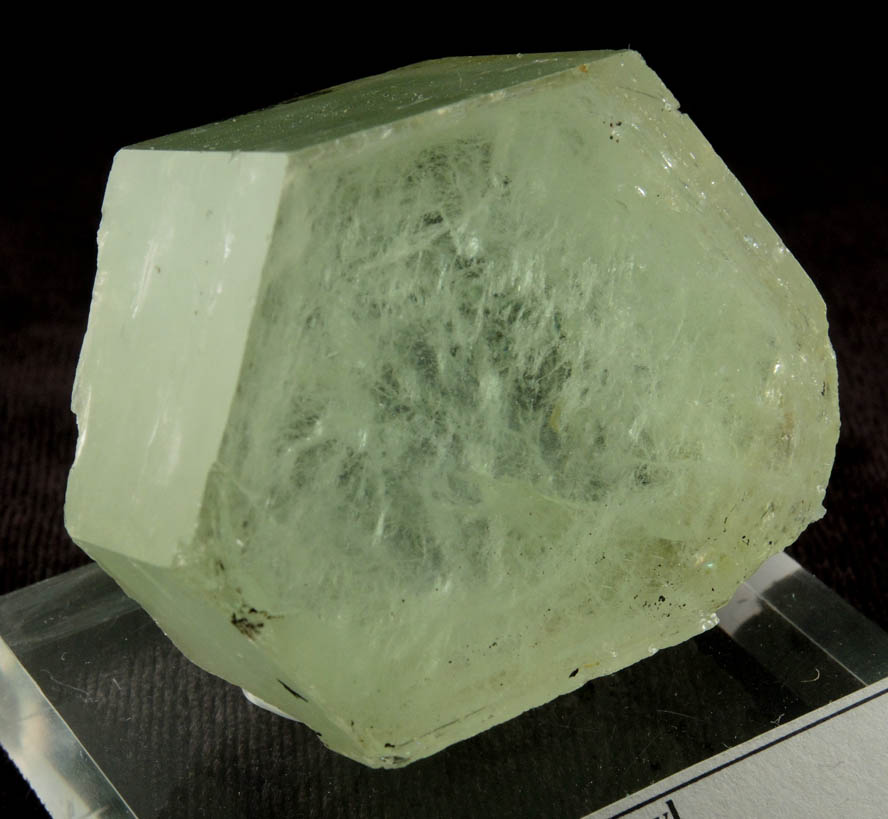 Beryl var. Aquamarine from Lord Hill Quarry, Stoneham, Oxford County, Maine