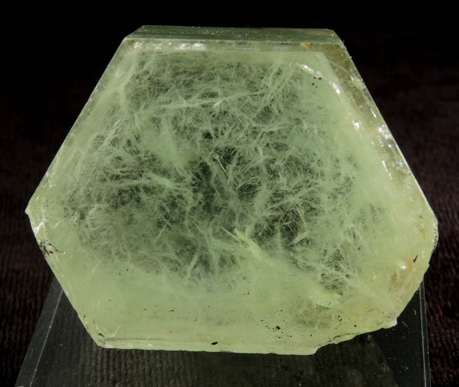 Beryl var. Aquamarine from Lord Hill Quarry, Stoneham, Oxford County, Maine