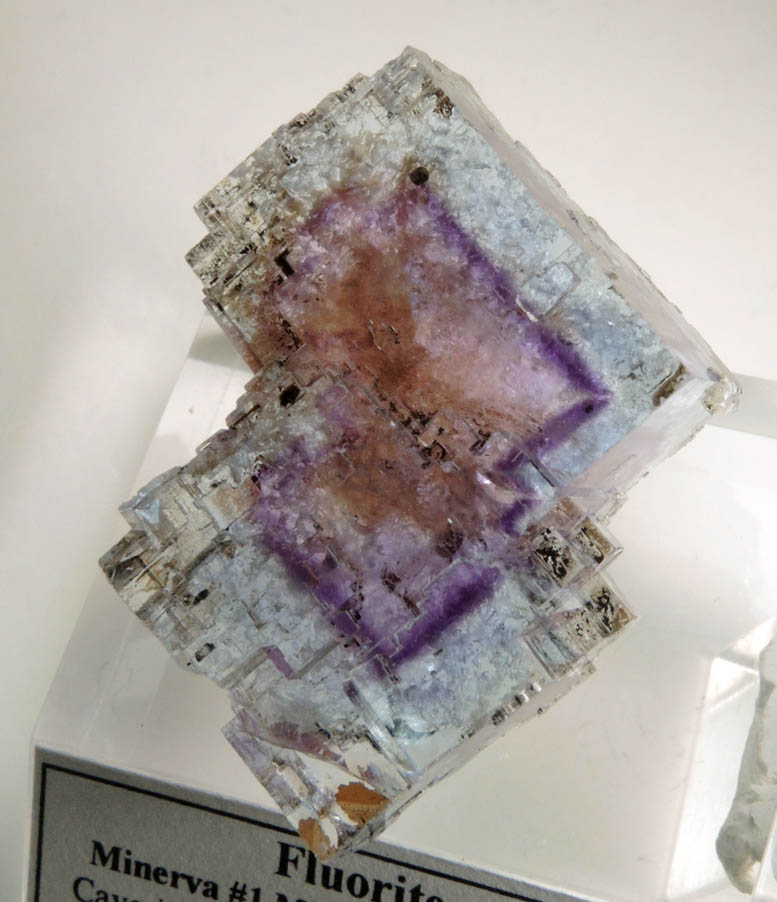 Fluorite from Minerva #1 Mine, Rosiclare Level, Cave-in-Rock District, Hardin County, Illinois